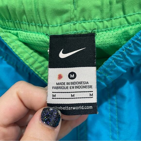 Nike Board Swim Trunks Shorts Blue Boys Size Medium - Picture 4 of 6